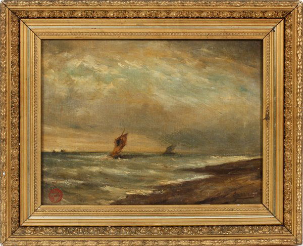 LOUIS ARTAN DE SAINT-MARTIN OIL ON CANVAS (1 of 5)