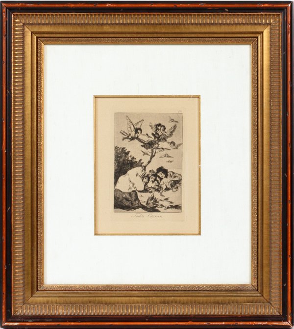 FRANCISCO DE GOYA PRINTING ETCHING & AQUATINT (1 of 4)