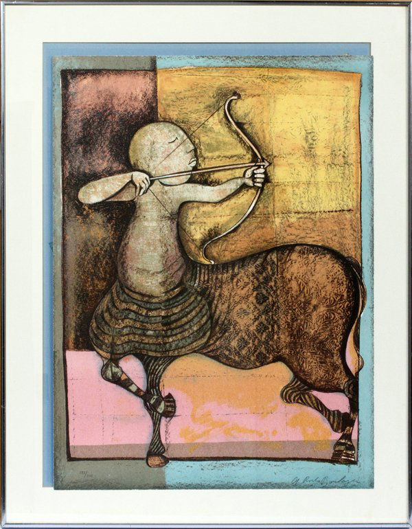 GRACIELA RODO BOULANGER LITHOGRAPH 1976 (1 of 3)