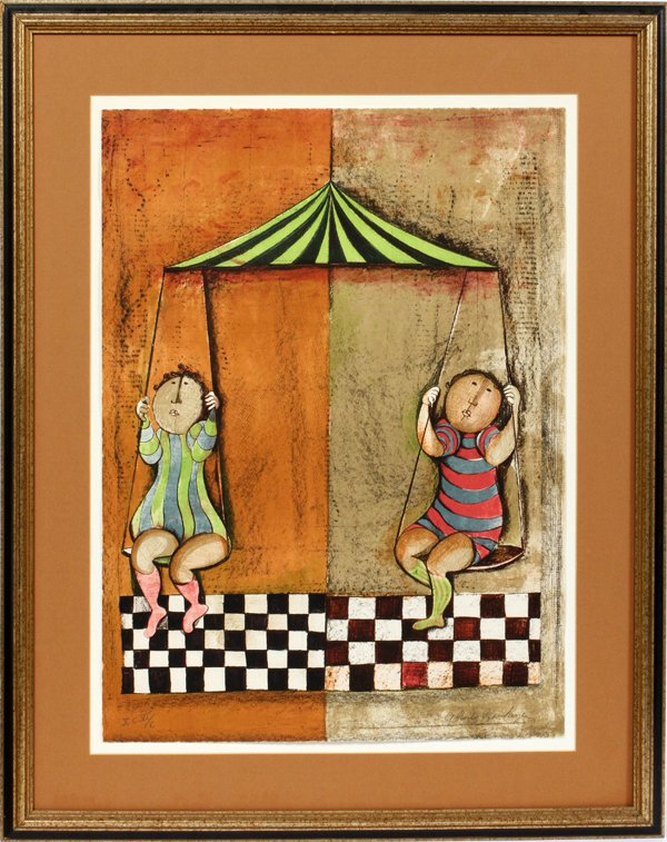 GRACIELA RODO BOULANGER LITHOGRAPH 1976 (1 of 3)