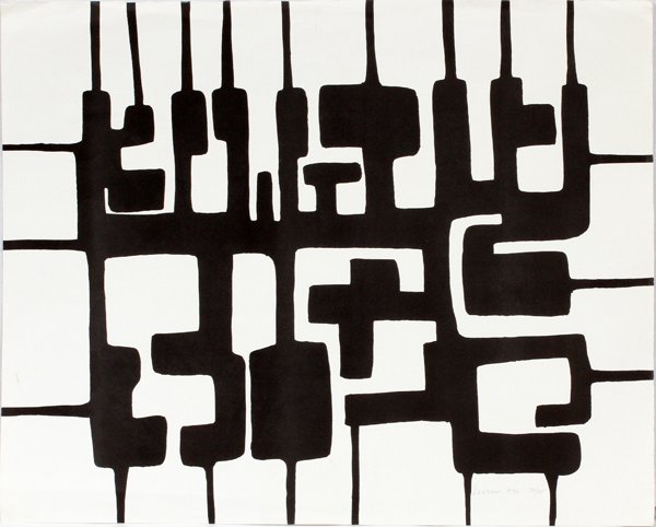 IBRAM LASSAW LITHOGRAPH 1970 (1 of 3)