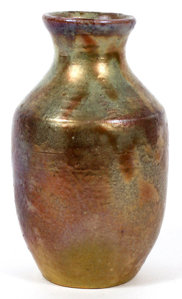 PEWABIC POTTERY IRIDESCENT VASE