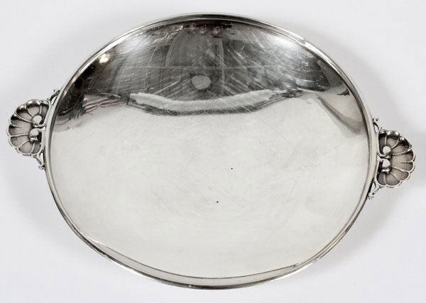 GEORG JENSEN STERLING DISH COPENHAGEN C. 1933-1944 (1 of 2)