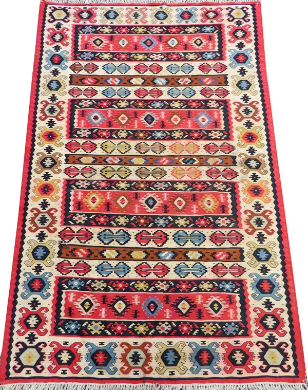 KILIM ORIENTAL RUG SEMI ANTIQUE (1 of 5)