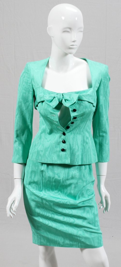 EMANUEL UNGARO EVENING SKIRT SUIT (1 of 3)