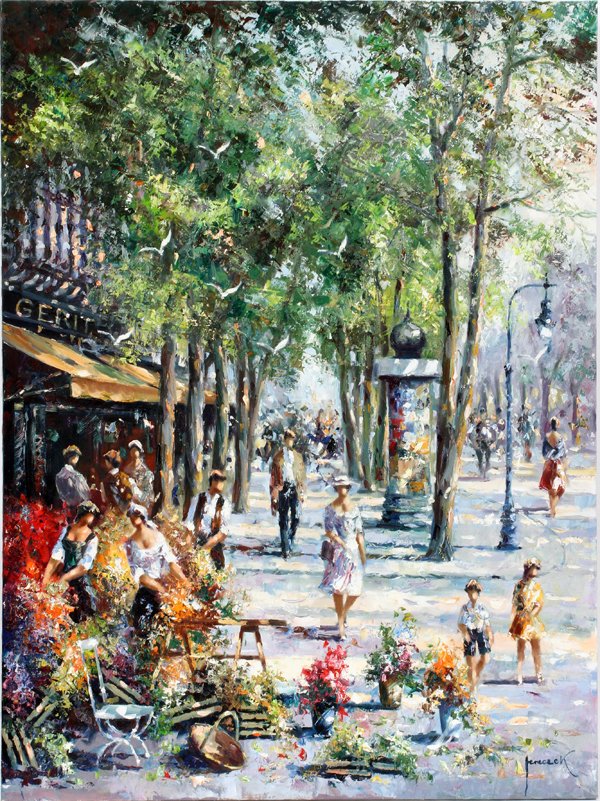 CHRISTIAN JERECZEK OIL ON CANVAS (1 of 3)