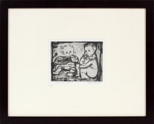 WILL BARNET AQUATINT C. 1942 (1 of 4)