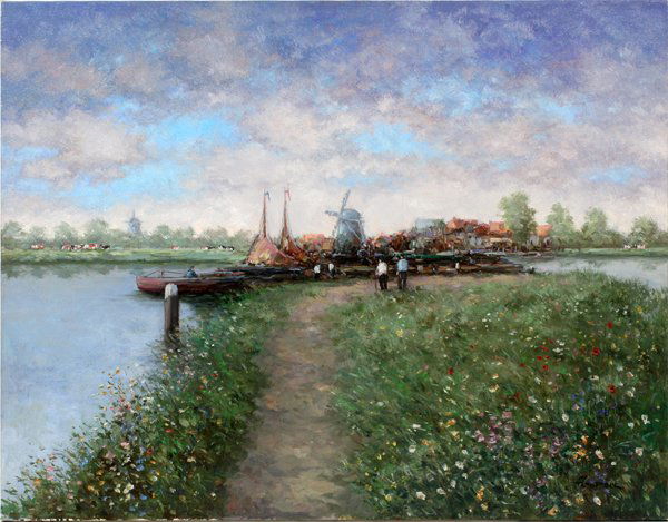 THEO VAN DER POEL OIL ON CANVAS (1 of 3)