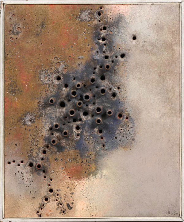 RABA PAINTED PLASTER COMPOSITION '70 (1 of 4)