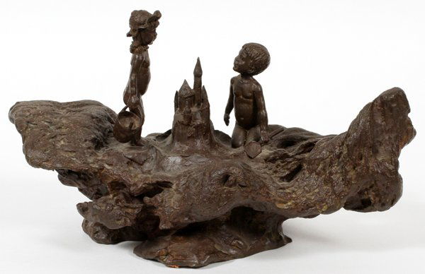 MIA BRONZE FIGURAL SCULPTURE 1969 (1 of 4)