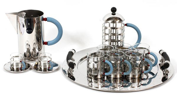 MICHAEL GRAVES FOR ALESSI COFFEE PRESS PITCHER MUGS (1 of 3)
