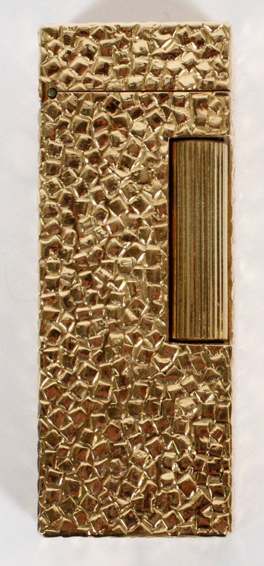DUNHILL 14KT YELLOW GOLD LIGHTER (1 of 2)