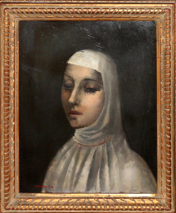 SARKIS SARKISIAN OIL ON BOARD 1934 (1 of 3)