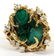 LADY'S EMERALD AND DIAMOND RING