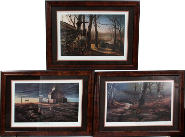 TERRY REDLIN LITHOGRAPHS THREE (1 of 2)