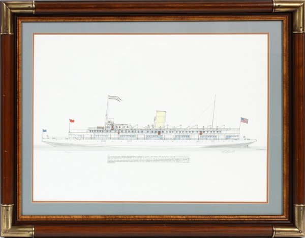 FRANK R. CREVIER COLOR PRINT  #149/200 (1 of 3)