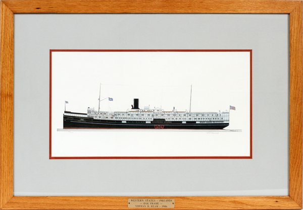 FRANK R. CREVIER COLOR PRINT C. 1971  #34/200 (1 of 3)