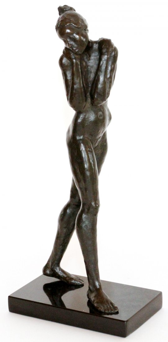 NORMA G. PENCHANSKY BRONZE SCULPTURE 1977 #5/5 (1 of 4)
