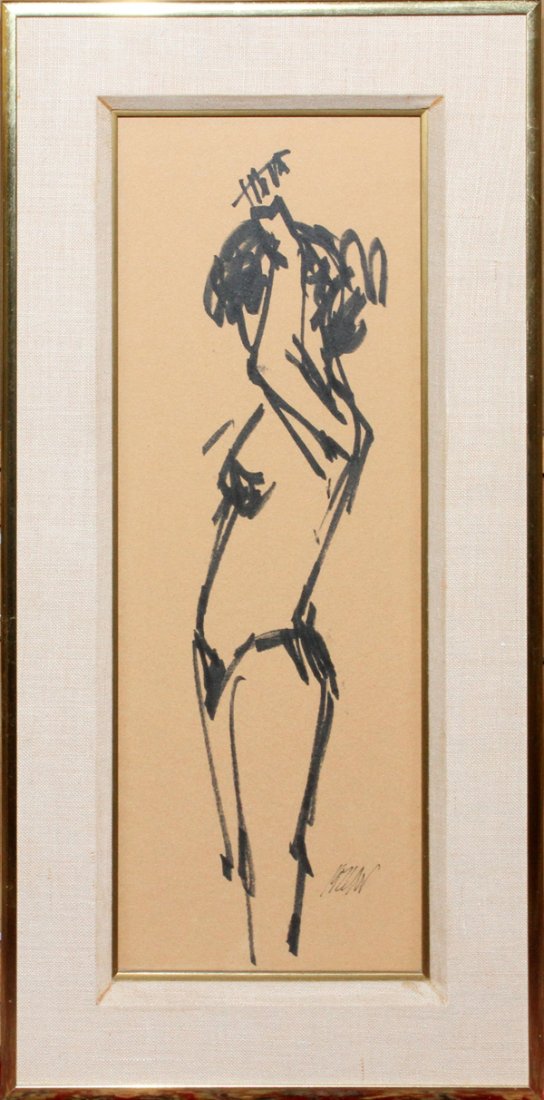 RICHARD KOZLOW FELT PEN DRAWING (1 of 3)