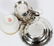 LIMOGES PORCELAIN & STERLING SILVER DEMI-TASSE SET - 3