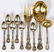 STERLING SILVER DESSERT SET 10 PCS. - 2