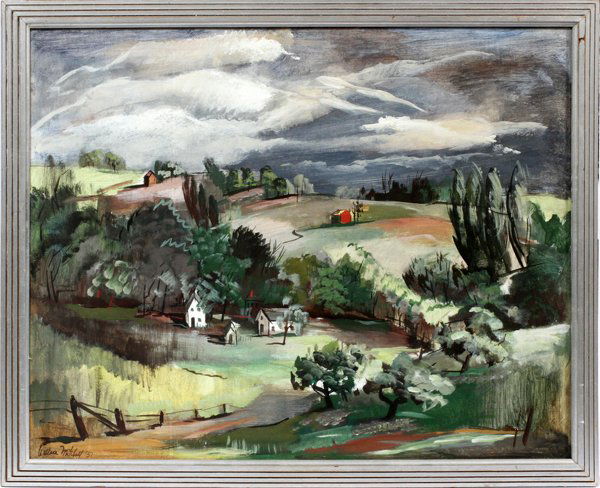 WALLACE MITCHELL GOUACHE 1937 (1 of 3)