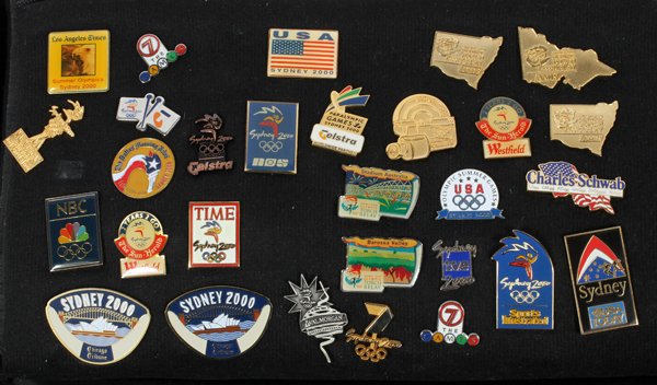 SUMMER AND WINTER OLYMPIC LAPEL PIN COLLECTION (1 of 3)