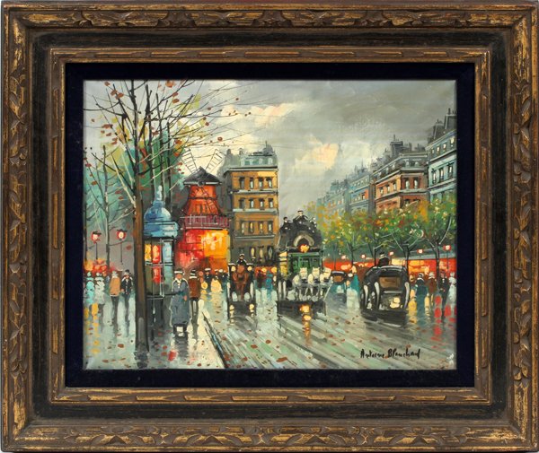 AFTER ANTOINE BLANCHARD OIL ON CANVAS (1 of 5)