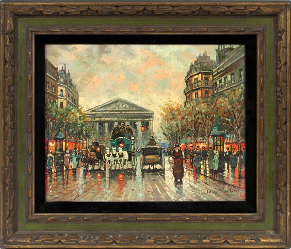 AFTER ANTOINE BLANCHARD OIL ON CANVAS (1 of 5)