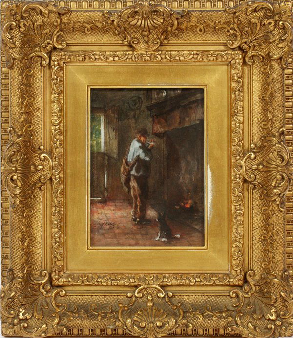 JOSEF ISRAELS WATERCOLOR ON PAPER (1 of 4)