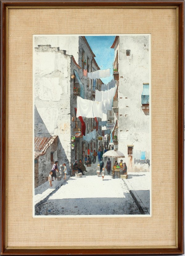 HENRY MARTIN GASSER WATERCOLOR (1 of 3)