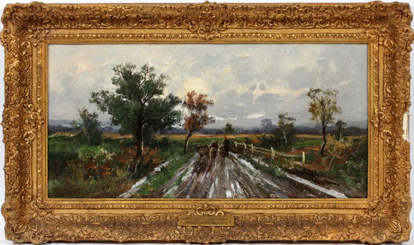 KARL HEFFNER OIL ON CANVAS (1 of 4)