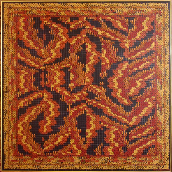 MARY CELESTINO AMERICAN OIL ON CANVAS 1983 (1 of 4)