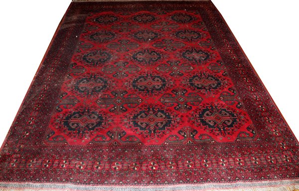 TEKKE BOKHARA WOOL CARPET (1 of 2)