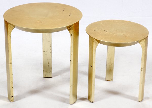 GOLD LEAF NESTING TABLES (1 of 1)