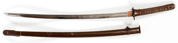 WWII ERA JAPANESE ENLISTED MANS KATANA (1 of 2)