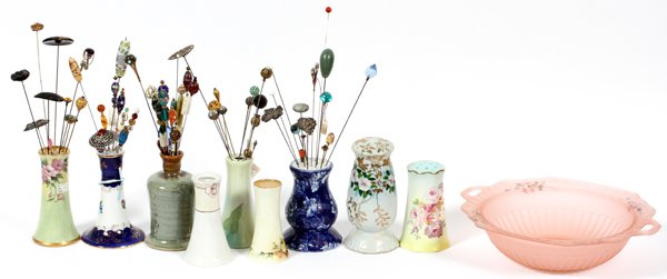 COLLECTION OF VINTAGE & MODERN HAT PINS (1 of 2)