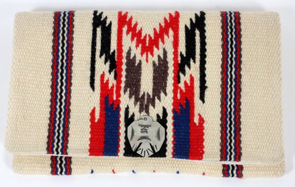 GLEN CKILES WOVEN NAVAJO INDIAN PURSE (1 of 1)
