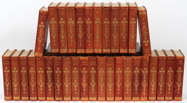 HONORE DE BALZAC BOOKS #19/500 33 VOLUMES (1 of 3)