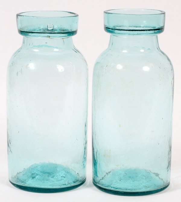 FAHNESTOCK ALBREE PITTSBURG GLASS JARS 1860 (1 of 2)