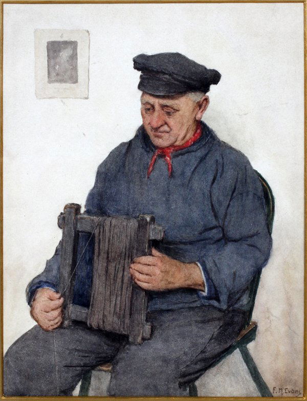 FREDERICK MCNAMARA EVANS WATERCOLOR (1 of 5)