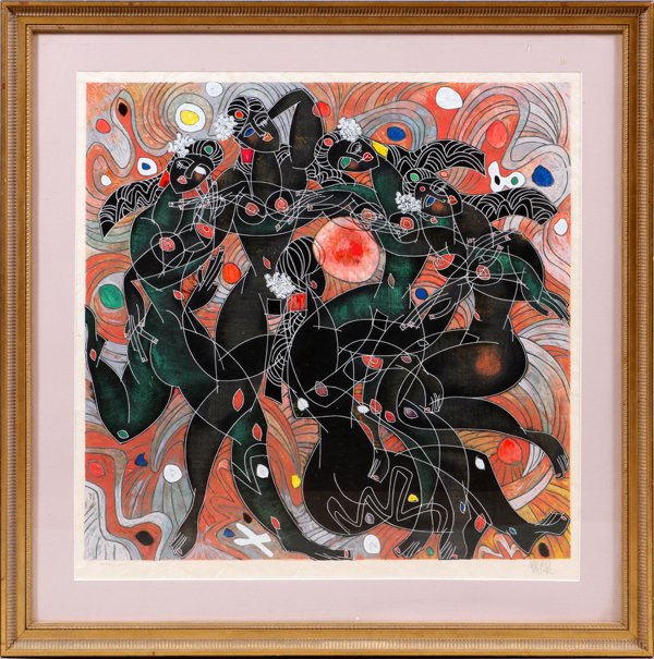 JIANG TIE FENG SERIGRAPH (1 of 3)