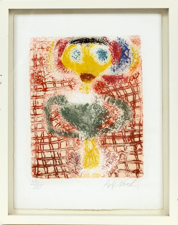 ROLF NESCH EMBOSSED METAL PRINT (1 of 2)