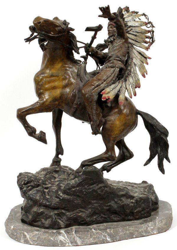 CARL KAUBA RESTRIKE BRONZE SCULPTURE (1 of 4)