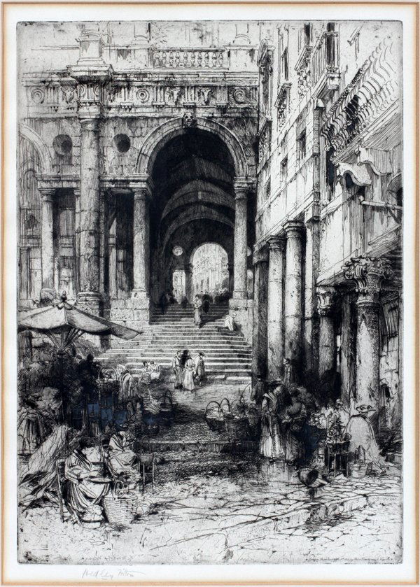 HEDLEY FITTON ETCHING (1 of 3)