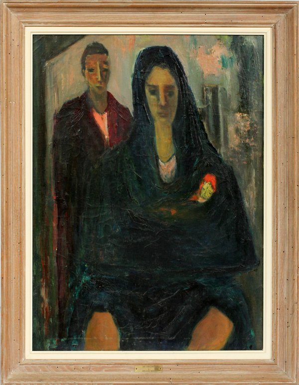 JOHN S. ARHORN OIL ON CANVAS (1 of 4)