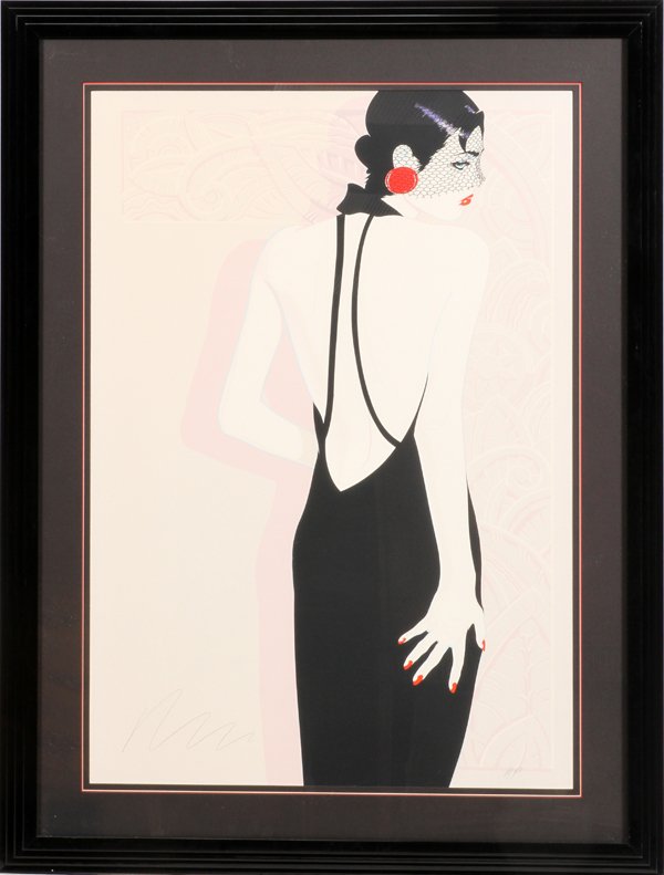 ROBERT BLUE LIMITED EDITION SERIGRAPH ARTIST PROOF: ROBERT BLUE, LIMITED EDITION, SERIGRAPH, ARTIST PROOF, H 42", W 29", "ANN":Robert Blue serigraph artist proof, entitled: "Ann". Pencil signed lower left and "AP", lower right. Framed and matted under