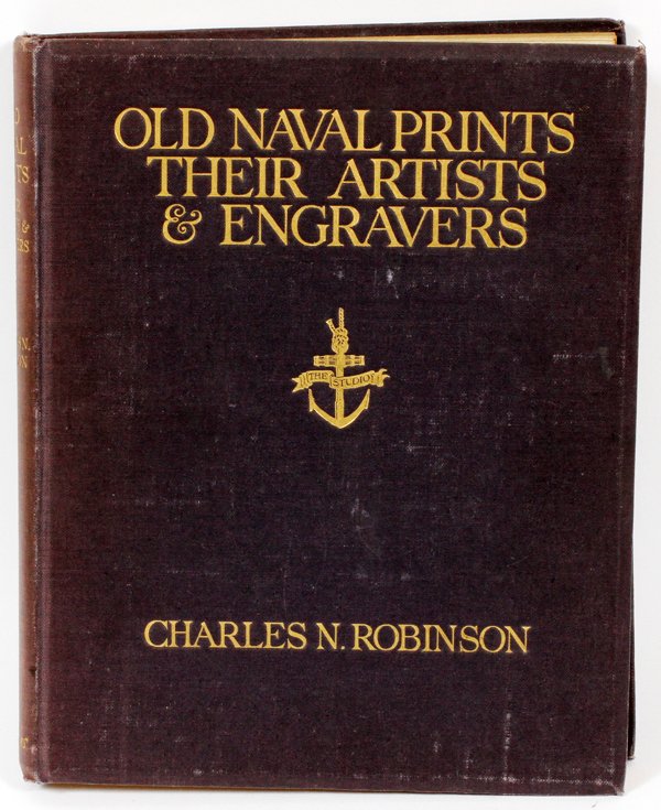 LIMITED EDITION HARD COVER BOOK #673/1500 MCMXXIV: LIMITED EDITION HARD COVER BOOK, #673/1500, MCMXXIV (1924), "OLD NAVAL PRINTS THEIR ARTISTS & ENGRAVERS":Limited edition hard cover book. "Old Naval Prints Their Artists & Engravers" by Commander Char