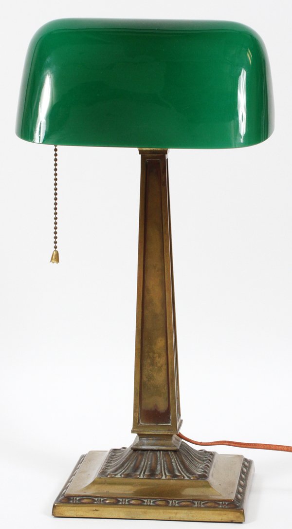 EMERALITE BRASS DESK LAMP (1 of 2)