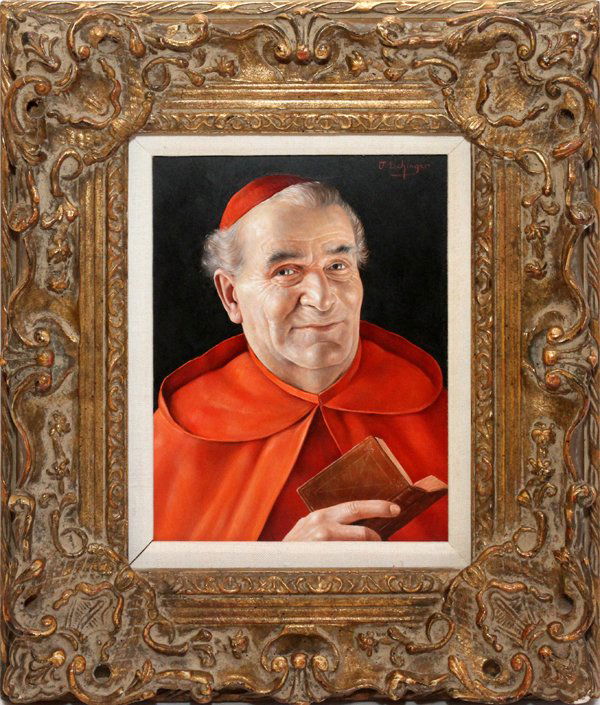 OTTO EICHINGER OIL ON BOARD (1 of 3)